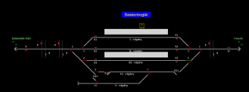 Balatonboglár állomás helyszínrajza (T2 Helyszínrajzi kép)