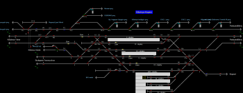 Kőbánya-Kispest állomás helyszínrajza (T2 Helyszínrajzi kép)
