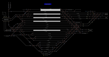 Budapest-Kelenföld állomás helyszínrajza (T2 Helyszínrajzi kép)