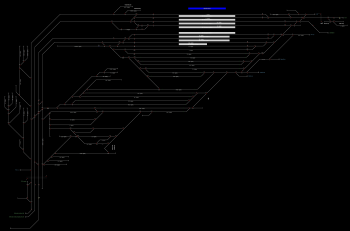 Békéscsaba állomás helyszínrajza (T2 Helyszínrajzi kép)