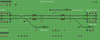 Szolnok D-C elágazás - D55 (T2 Biztber kép)
