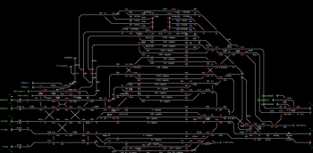 Szolnok személy pu. állomás helyszínrajza (T2 Helyszínrajzi kép)