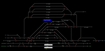 Dunai Finomító állomás helyszínrajza (T2 Helyszínrajzi kép)