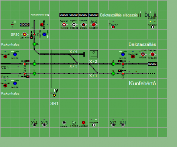 Balotaszállás elágazás - D55 (T2 Biztber kép)