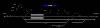 Jászapáti állomás helyszínrajza (T2 Helyszínrajzi kép)
