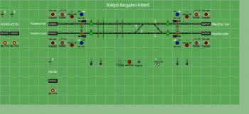 Kétpó forgalmi kitérő - D55 (T2 Biztber kép)