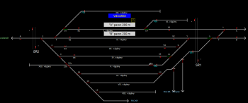 Városföld állomás helyszínrajza (T2 Helyszínrajzi kép)