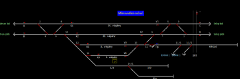 Mátravidéki erőmű állomás helyszínrajza (T2 Helyszínrajzi kép)